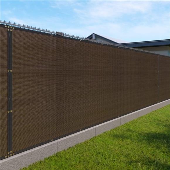 Privacy Fence Screen Heavy Duty Windscreen Fencing Mesh Fabric Shade Net - Picture 1 of 6